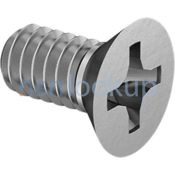 5305-01-058-5320 5148794 Screw,Flat Head 1/4-20 x 5/8"