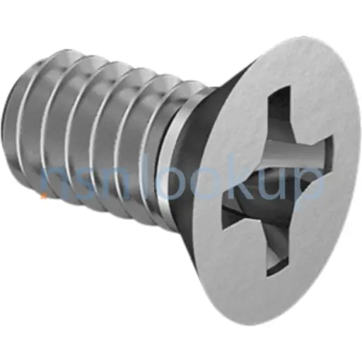 5305-01-058-5320 5148794 Screw,Flat Head 1/4-20 x 5/8"