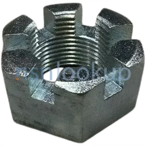 5310-00-682-5822 Hex Castle Nut